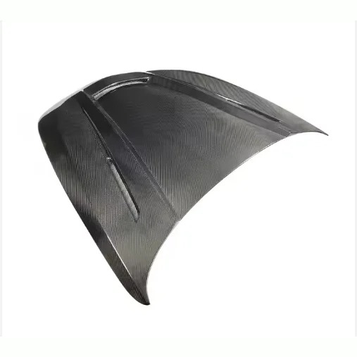 OEM SD Style Carbon Fiber Engine Hood Bonnet Cover New Condition Car Accessories Bodykit for  Stelvio Hood Bonnet